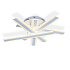 Ambrella Потолочный светодиодный светильник FA8903 WH/CH белый/хром 132W 3000K-6400K (ПДУ РАДИО 2.4G)