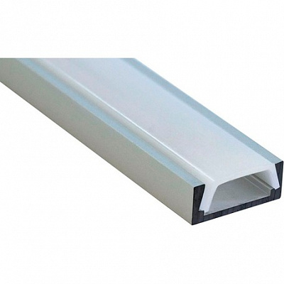 Feron CAB262 Профиль накладной для светодиодной ленты, (0,7*1,5)2 м, серебро