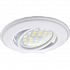 Ecola MR16 DH03 GU5.3  встр. поворотный выпуклый  Белый Светильник круглый