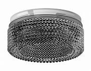 Насадка передняя D70mm N7192 BK тонированный D70*H30mm Out25mm MR16 (для корпуса светильника)