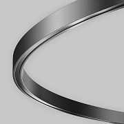 Шинопровод круглый 800мм Flarity черный TRX154-R-D800-B