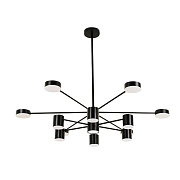 Kink Light 07649-13D,19 Люстра димм.Мекли черный Led 180W 4000K с ПДУ