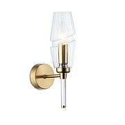 Ambrella Бра LH55204 BS/CL латунь/прозрачный E14 max 40W