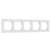Рамка на 5 постов Werkel Hammer (белый) W0052401