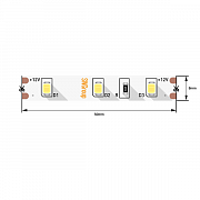 Я 4.8W нейтральный белый SMD2835/60 12V 5м IP20 SWG