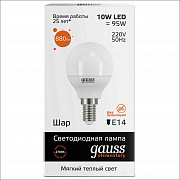 globe LED 10.0W E14 2700K Elementary (10/100)