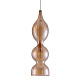 Светильник подвесной IRIS SP1 B AMBER CRYSTAL LUX 