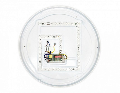 Ambrella FF50 WH белый 72W 3000K/4200K/6400K D500*75 (ПДУ ИК) Светильник