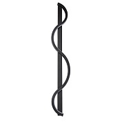 Kink Light 08418B-80L,19(3000K) Бра Вали черный (левое) w13*6 h80 Led 18W (3000K)
