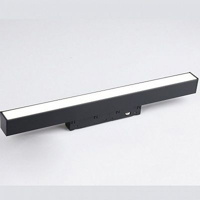 Ambrella Светильник светодиодный для шинопровода Magnetic GL4004 BK черный IP20 12W 4200K 48V 300*22*45