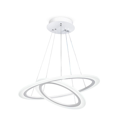 Ambrella FA4355/2 WH белый 78W 3000K/4200K/6400K D580*670 (ПДУ РАДИО) Люстра