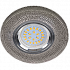 Ecola MR16 LD7069 GU5.3 искристый с подсветкой "Модерн" Тонированный/Хром Светильник