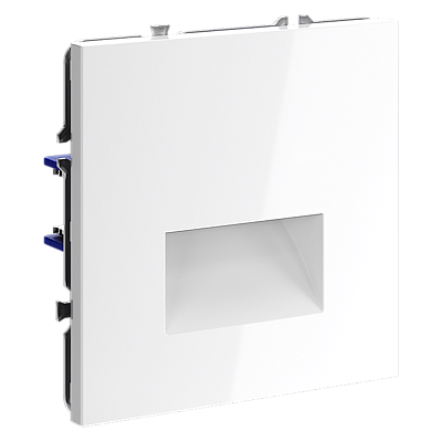 VOLTUM Подсветка светодиодная встраиваемая S70, (белый глянцевый)