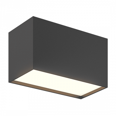 Потолочный светильник накладной черный 3000К GW-8602-20-BL-WW