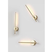 Бра VERDE AP L500 GOLD  CRYSTAL LUX
