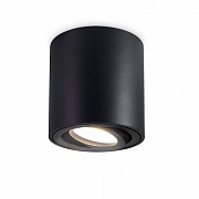 Ambrella TN22702 BK черный GU5.3 D80*84  Светильник накладной