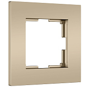 Рамка на 1 пост Slab (шампань софт) W0012911