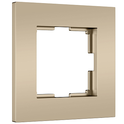 Werkel Slab Рамка на 1 пост (шампань софт)