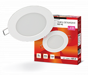 ASD Светильник RLP-VC 9W встраиваемый круг белый, 6500К 630Лм 118мм IP40