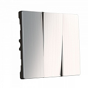 Werkel Набор клавиш для выключателя трехклавишного (глянцевый никель) W1139002