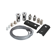Кронштейн-подвес для магнитного шинопровода Arte Lamp LINEA-ACCESSORIES A481005 черный