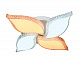 Ambrella FK211/4 WH белый 72W D450*70 (ПДУ РАДИО 2.4) Светильник