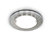 Ambrella G290 CH хром/прозрачный GX53+3W(LED WHITE) Светильник