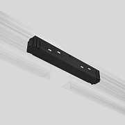 Прямой коннектор черный 48В 95135/00 Slim Magnetic
