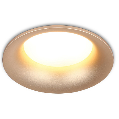 Ambrella Светильник встраиваемый TN51812 GD золото GX53 max 15W D105*36