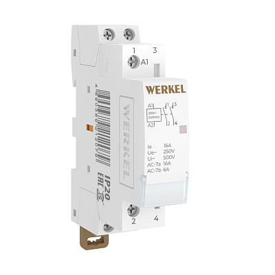 Werkel  Контактор модульный 16A 2NO (1 мод.)