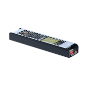 Блок питания плавный старт 150W 24V в мет. корпусе черный IP20 SWG