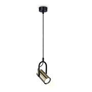 Ambrella TA13198 BK/SB черный/бронза GU10 max 12W D55*L100*H1200 Подвесной светильник