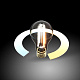 Elektrostandard globe LED 6,5W Е27 3300К-6500К А60 Filament CCT+DIM Smart Лампа светодиодная