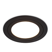 Светильник встраиваемый TN6604 BK черный IP44 GX53 max 15W D110*23