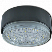 Ecola GX53 FT8073 черный хром 25x82 Светильник накладной черный хром