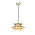 Linvel Светильник подвесной LV 9478/1 Фузе Матовое золото Е27 40W 300х300х170мм
