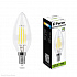 Feron Свеча  LB-66 (7W) 230V E14 4000K филамент C35