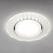 Italmac Bohemia LED 53 3 75 молочно-белый из ограненного стекла GX53+LED