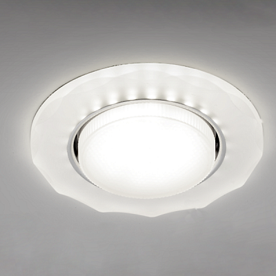 Italmac Bohemia LED 53 3 75 молочно-белый из ограненного стекла Светильник с подсветкой (GX53)