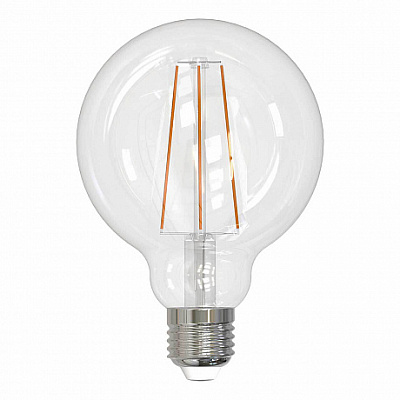 Uniel globe Форма G95 LED 15W E27 4000K Лампа светодиодная прозрачная