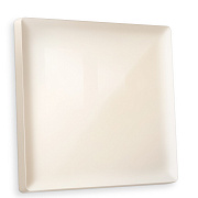 Ambrella Volt Лицевая панель ALFA (Бежевый глянец) для 1-клавишных выключателей QUANT AP3010