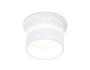 Ambrella TN195 WH/S белый/песок GU5.3 D68*65 Светильник встраиваемый