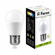 globe LED 11W E27 4000К G45 LB-750 Feron