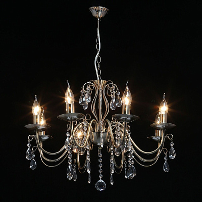 MW-Light Аврора 8*60W E14 220 V Люстра