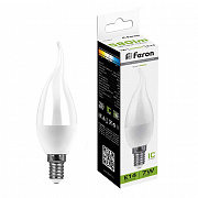 Свеча на ветру LED 7.0W E14 4000K Feron