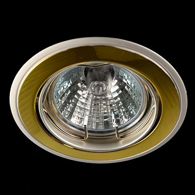 КОМТЕХ Corona 51 1 22 никель/золото Светильник