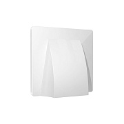 Ambrella Volt Лицевая панель ALFA (Белый глянец) для вывода кабеля QUANT AP1158