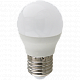 Ecola globe LED Premium 10,0W G45 E27 2700K шар (композит) 82x45 Лампа светодиодная