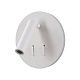 Бра CLT 223W WH  CRYSTAL LUX