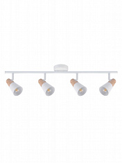 HIPER H079-4 4*E14*40Вт WHITE/LIGHT WOOD Спот